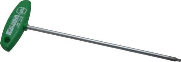 Wiha - T15 Standard Torx Key - Flag-Style, 7-7/8" Length Under Head, 200mm OAL - Benchmark Tooling