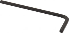 Bondhus - 3/32" Hex, Short Arm, Hex Key - 2-43/64" OAL, Protanium High Torque Steel, Inch System of Measurement - Benchmark Tooling