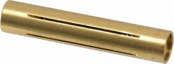 Made in USA - 7/32" Diam Through Hole Barrel Cylinder - 1.1" Barrel Length, Eccentric Slot - Benchmark Tooling