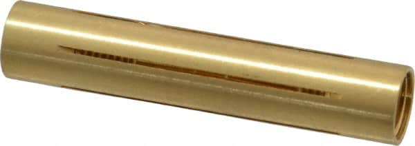 Made in USA - 3/8" Diam Through Hole Barrel Cylinder - 1.87" Barrel Length, Eccentric Slot - Benchmark Tooling