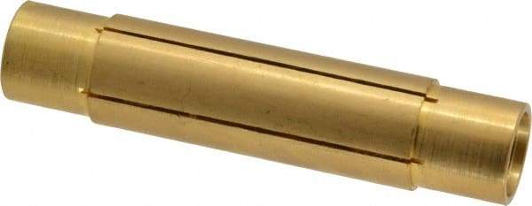 Made in USA - 11/16" Diam Through Hole Barrel Cylinder - 3" Barrel Length, Eccentric Slot - Benchmark Tooling