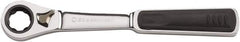 GearWrench - 3/8" Drive Pear Head Ratchet Set - Chrome Finish, 8-1/2" OAL, 72 Gear Teeth, Full Polished Handle - Benchmark Tooling