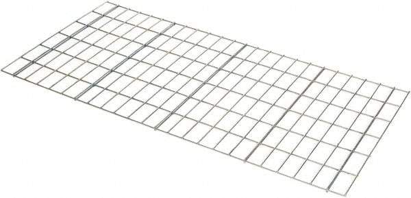 Nashville Wire - 48" Wide, Open Shelving Wire Mesh Shelving - 24" Deep, Use with Bulk Storage/Rivet Shelving - Benchmark Tooling