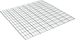 Nashville Wire - 48" Wide, Open Shelving Wire Mesh Shelving - 48" Deep, Use with Bulk Storage/Rivet Shelving - Benchmark Tooling