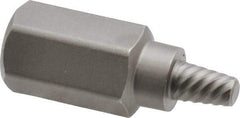 Irwin Hanson - Spiral Flute Screw Extractor - 7/32" Extractor for 3/8" Screw, 1/2" Hex - Benchmark Tooling