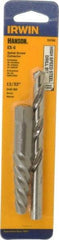 Irwin - 2 Piece Spiral Flute Screw Extractor & Drill Set - Screw Range 5/8 to 7/8" - Benchmark Tooling