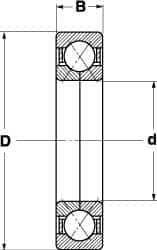 SKF - Radial Ball Bearings; Type: 4 Point Angular Contact Ball Bearing ; Style: Open ; Bore Diameter (mm): 150.00 ; Outside Diameter (mm): 270.00 ; Width (mm): 45.00 ; Flange Type: Without Flange - Exact Industrial Supply