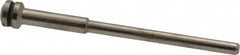 Value Collection - 3/32" Shank No. 2 Abrasive Point Mandrel - 1-3/4" Length, 1/16" Hole Compatibility, for Small Wheels - Benchmark Tooling