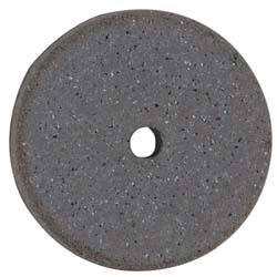 Cratex - 5/8" Diam x 1/16" Hole x 3/32" Thick, Surface Grinding Wheel - Silicon Carbide, Medium Grade, 25,000 Max RPM, Rubber Bond, No Recess - Benchmark Tooling