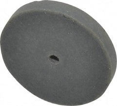Cratex - 7/8" Diam x 1/16" Hole x 1/8" Thick, Surface Grinding Wheel - Silicon Carbide, Extra Fine Grade, 25,000 Max RPM, Rubber Bond, No Recess - Benchmark Tooling