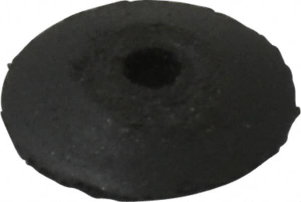 Cratex - 3/8" Diam x 1/16" Hole x 3/32" Thick, Surface Grinding Wheel - Silicon Carbide, Extra Fine Grade, Rubber Bond, No Recess - Benchmark Tooling