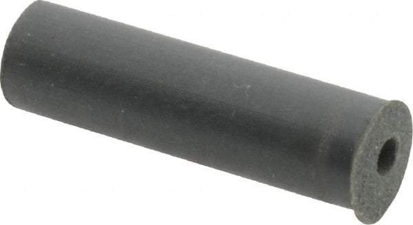 Cratex - 1/4" Max Diam x 7/8" Long, Cylinder, Rubberized Point - Very Fine Grade, Silicon Carbide, 1/16" Arbor Hole, Unmounted - Benchmark Tooling