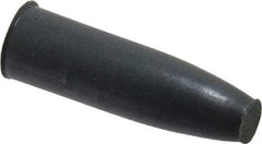 Cratex - 9/32" Max Diam x 1" Long, Cone, Rubberized Point - Very Fine Grade, Silicon Carbide, 1/16" Arbor Hole, Unmounted - Benchmark Tooling