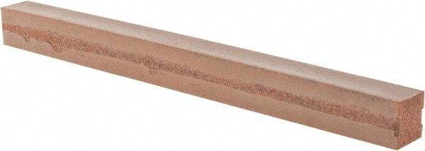 Cratex - 1/2" Wide x 6" Long x 1/2" Thick, Square Abrasive Block - Fine Grade - Benchmark Tooling