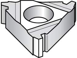 Kennametal - 22NR Internal Right Hand 5 Acme Laydown Threading Insert - Grade KC5025, TiAlN Coated Carbide, 12.7mm Inscribed Circle - Benchmark Tooling