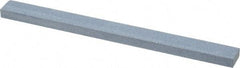 Made in USA - 240 Grit Silicon Carbide Rectangular Polishing Stone - Very Fine Grade, 1/2" Wide x 6" Long x 1/4" Thick - Benchmark Tooling