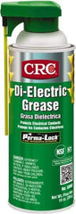 CRC - 16 oz Aerosol Silicone General Purpose Grease - Opaque White, Food Grade, 400°F Max Temp, NLGIG 2, - Benchmark Tooling