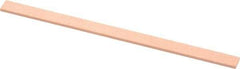 Made in USA - 320 Grit Aluminum Oxide Rectangular Polishing Stone - Extra Fine Grade, 1/4" Wide x 4" Long x 1/16" Thick - Benchmark Tooling