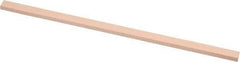 Made in USA - 600 Grit Aluminum Oxide Rectangular Polishing Stone - Super Fine Grade, 1/4" Wide x 6" Long x 1/8" Thick - Benchmark Tooling
