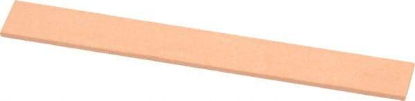 Value Collection - 220 Grit Aluminum Oxide Rectangular Polishing Stone - Very Fine Grade, 1/2" Wide x 4" Long x 1/16" Thick - Benchmark Tooling