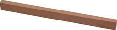 Made in USA - 180 Grit Aluminum Oxide Rectangular Polishing Stone - Very Fine Grade, 1/2" Wide x 6" Long x 1/4" Thick - Benchmark Tooling