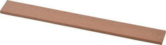 Made in USA - 180 Grit Aluminum Oxide Rectangular Polishing Stone - Very Fine Grade, 3/4" Wide x 6" Long x 1/8" Thick - Benchmark Tooling