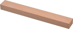 Made in USA - 320 Grit Aluminum Oxide Rectangular Polishing Stone - Extra Fine Grade, 3/4" Wide x 6" Long x 1/2" Thick - Benchmark Tooling