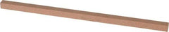 Made in USA - 220 Grit Aluminum Oxide Square Polishing Stone - Very Fine Grade, 5/32" Wide x 4" Long x 5/32" Thick - Benchmark Tooling