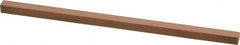 Made in USA - 400 Grit Aluminum Oxide Square Polishing Stone - Super Fine Grade, 5/32" Wide x 4" Long x 5/32" Thick - Benchmark Tooling