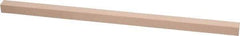 Made in USA - 320 Grit Aluminum Oxide Square Polishing Stone - Extra Fine Grade, 1/4" Wide x 6" Long x 1/4" Thick - Benchmark Tooling