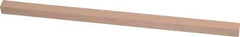 Value Collection - 600 Grit Aluminum Oxide Square Polishing Stone - Super Fine Grade, 1/4" Wide x 6" Long x 1/4" Thick - Benchmark Tooling