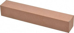 Made in USA - 180 Grit Aluminum Oxide Square Polishing Stone - Very Fine Grade, 1" Wide x 6" Long x 1" Thick - Benchmark Tooling