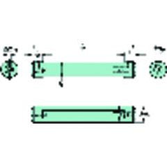 CXS-A22-04-04 Cylindrical Shank With Flat To CoroTurn® XS Double-Ended Adaptor - Benchmark Tooling