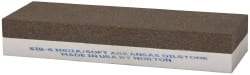 Norton - 6" Long x 2" Wide x 1" Thick, Aluminum Oxide Sharpening Stone - Rectangle, Coarse, Extra Fine Grade - Benchmark Tooling