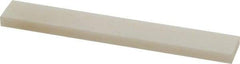 Value Collection - 3-1/2" Long x 3/16" Wide x 3/16" Thick, Novaculite Sharpening Stone - Flat, Extra Fine Grade - Benchmark Tooling