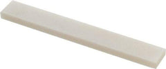 Made in USA - 3" Long x 3/8" Wide x 1/8" Thick, Novaculite Sharpening Stone - Bevel, Ultra Fine Grade - Benchmark Tooling