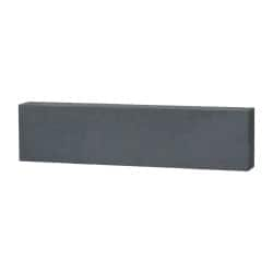 Made in USA - 8" Long x 2" Wide x 1" Thick, Silicon Carbide Sharpening Stone - Rectangle, Medium Grade - Benchmark Tooling