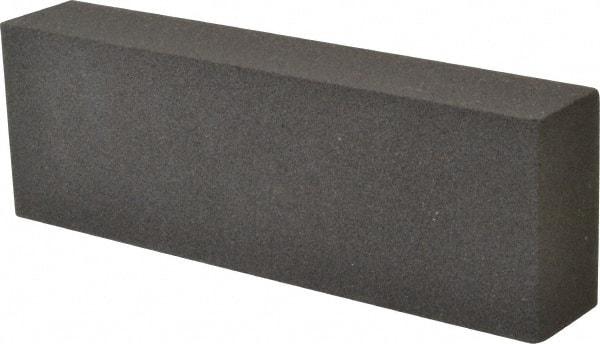 Made in USA - 6" Long x 2" Wide x 1" Thick, Aluminum Oxide Sharpening Stone - Rectangle, Coarse Grade - Benchmark Tooling