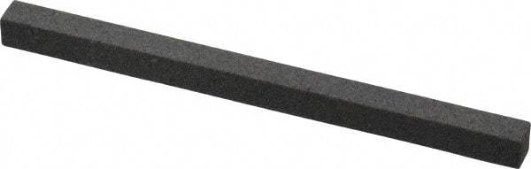 Made in USA - 4" Long x 1/4" Wide x 1/4" Thick, Aluminum Oxide Sharpening Stone - Square, Coarse Grade - Benchmark Tooling