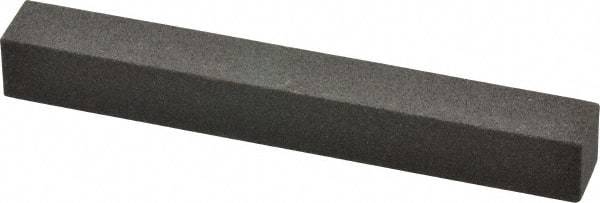 Made in USA - 4" Long x 1/2" Wide x 1/2" Thick, Aluminum Oxide Sharpening Stone - Square, Coarse Grade - Benchmark Tooling