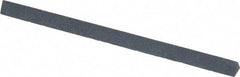 Made in USA - 4" Long x 1/4" Wide x 1/4" Thick, Silicon Carbide Sharpening Stone - Triangle, Fine Grade - Benchmark Tooling