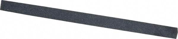 Made in USA - 4" Long x 1/4" Wide x 1/4" Thick, Silicon Carbide Sharpening Stone - Triangle, Medium Grade - Benchmark Tooling