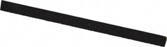 Made in USA - 4" Long x 1/4" Wide x 1/4" Thick, Aluminum Oxide Sharpening Stone - Triangle, Coarse Grade - Benchmark Tooling