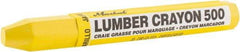 Markal - Yellow Lumber Crayon - Clay-Basedd - Benchmark Tooling