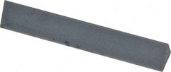 Made in USA - 3" Long x 1/2" Wide x 1/2" Thick, Novaculite Sharpening Stone - Triangle, Ultra Fine Grade - Benchmark Tooling