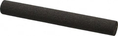 Made in USA - 4" Long x 1/2" Diam x 1/2" Thick, Aluminum Oxide Sharpening Stone - Round, Coarse Grade - Benchmark Tooling