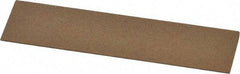 Made in USA - 4" Long x 1" Wide x 1/8" Thick, Aluminum Oxide Sharpening Stone - Knife, Medium Grade - Benchmark Tooling