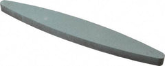 Made in USA - 9-1/2" Long x 1-3/8" Wide x 1/2" Thick, Silicon Carbide Sharpening Stone - Rectangle - Benchmark Tooling