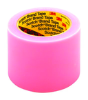 List 821 4" x 72 yds Labelgard Film Tape - Pink - Benchmark Tooling