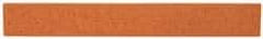 Made in USA - 1/2" Wide x 4" OAL, Aluminum Oxide Sharpening Stone - Flat, Fine Grade, 320 Grit - Benchmark Tooling